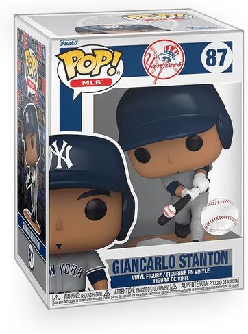 Pop Baseball: Yankees - Giancarlo Stanton Batting Vinyl Figure Included with Box Protector Compatible for Funko in Saudi Arabia