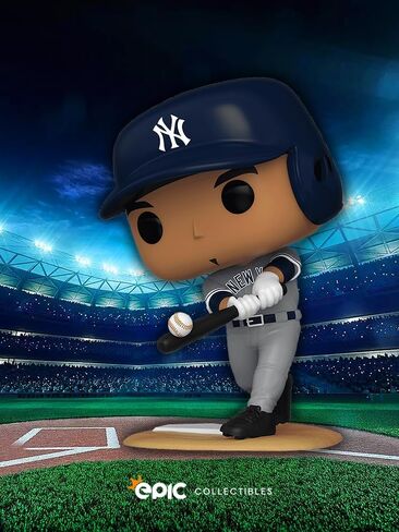 Pop Baseball: Yankees - Giancarlo Stanton Batting Vinyl Figure Included with Box Protector Compatible for Funko in Saudi Arabia