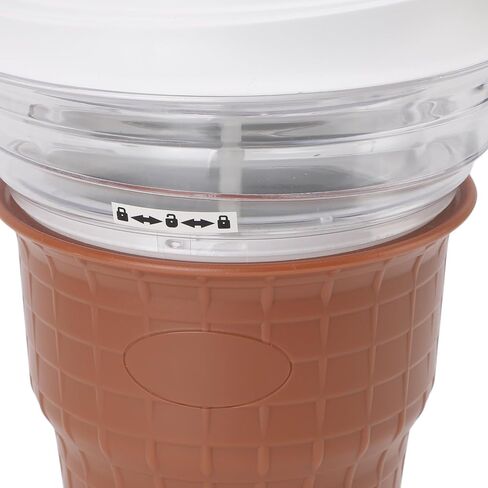 Ice Cream Maker Machine, Home DIY Ice Cream Sorbet Frozen Yogurt Maker for Home, Office, Restaurant, Bar, Party, Rapid Cooling Slushie Machine in Saudi Arabia