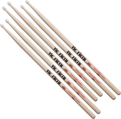 Vic Firth American Classic 7an Nylon Tipsticks - حزمة من 3 أزواج ، Vic -3x7an in Saudi Arabia