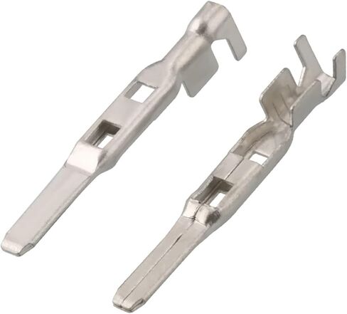 20pcs 2.8mm 211CL3S2160 Brass tinned Terminal Blocks DJ616A-2.8X0.8B Male Connector Socket Fuse, Box in Saudi Arabia