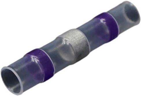Waterproof Solder Sealed Heat Shrink Butt Wire Connector Cable Connector Terminal Insulated Wire Connector Terminal(Red) in Saudi Arabia