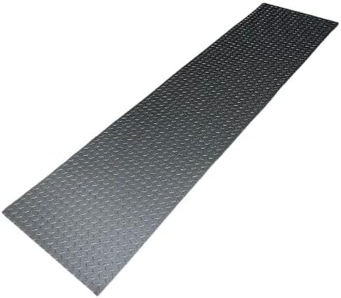 Diamond Plate Charcoal Grey Aluminum Sheet, 24 x 94 Inch, .025 Inch Thick, for Trailers, RVs, Garages, Projects in Saudi Arabia