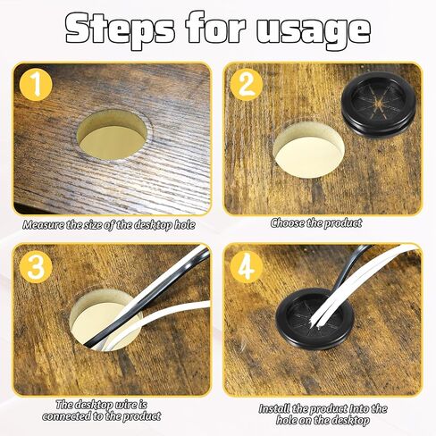 1" ID 1-1/4" 8Pcs Drill Hole Rubber Grommets 26mm Wire Holes Cover Wire Protection Grommet Wiring Firewall Hole Plugs for Cord Management and Protection of Cabinet Electrical Appliance Tubing Plumbing in Kuwait