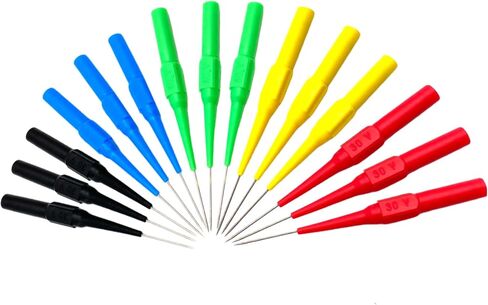 20 PCS إبرة ثقب عزل غير تدمير ، دبابيس مسبار 0.7 مم مع مقبس الموز 4 مم لإصلاح واختبار التطبيقات الصناعية للسيارات in Saudi Arabia