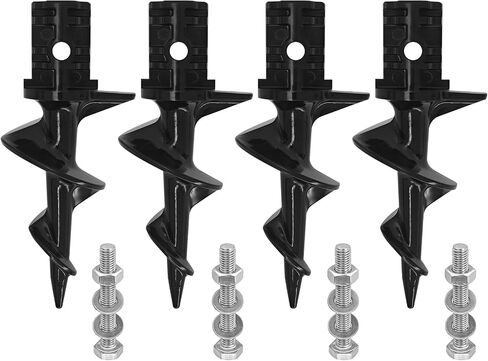 Dock Auger Sand Auger Boat Anchor for PVC Tubing Sandbar Anchor ، مرساة رملية للقارب ، Dock Auger Fit in Saudi Arabia