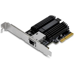 TRENDnet 2.5GBase-T PCIe Network Adapter, TEG-25GECTX, Converts a PCIe 2.0 or Later Slot into a 2.5G Ethernet Port, 802.1Q VLAN Tagging, Standard & Low-Profile Brackets Included, Windows Support in Kuwait