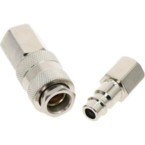 1Pcs Air Line Hose Connector Fitting Female Release 1/4" 3/8" 1/2" Inch Female Pneumatic Fittings EU Type(PF 02) in Saudi Arabia