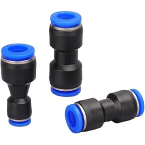 Plastic Connectors PU PG 4-10mm Air Water Hose Tube Push In Straight Air Quick Connector 1Pcs(PU16) in Saudi Arabia