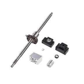 آلة التحكم في الكرة مزدوجة الجوز الجوز الجوز SFU1204 برغي الكرة المدحرج C7 مع 1204 Ball Nut+Nut Housing+BK/BF10 End Support+Coupler (900mm) in Kuwait