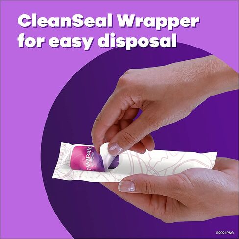 سدادات Tampax Radiant البلاستيكية ، DUOPACK العادية/الفائقة ، 112 عدد ، غير معقولة ، 28 ، حزمة 4 (إجمالي عدد 112) in Saudi Arabia