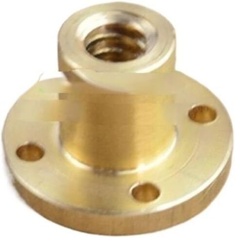 دقة كرة الحركة الخطية الجزء 5pcs T10 النحاس الجوز z محور شبه منحرف لبرغي الرصاص TR10 (الملعب 3 مم 3 مم) in Saudi Arabia