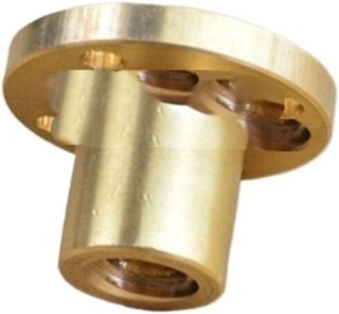 دقة كرة الحركة الخطية الجزء 5pcs T10 النحاس الجوز z محور شبه منحرف لبرغي الرصاص TR10 (الملعب 3 مم 3 مم) in Saudi Arabia