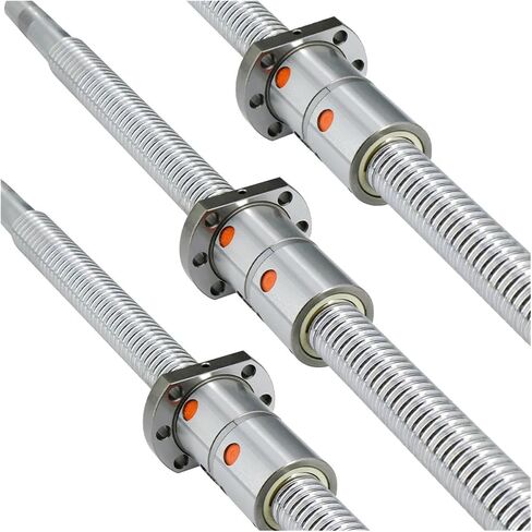 كرات معدنية المسمار الجوز الخطي المتدفرة كرة الكرة المسمار مجموعة DFU3205 مع نهاية مكشوف + جوز الكرة المزدوجة (1000 مم) in Saudi Arabia