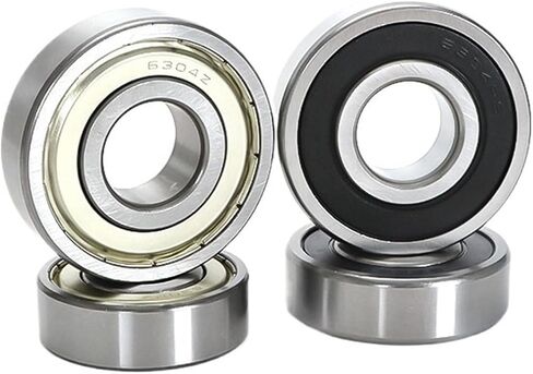 10pcs/100pcs 606ZZ 6 * 17 * 6mm Deep Groove Ball Bearing 606 2Z ZZ 2RS DDU 6mm Bore Chrome Steel Miniature Bearings(606 ZZ Premium,100Pcs) in Saudi Arabia
