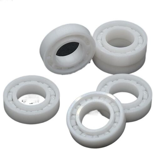 1PCS Ceramic تحمل 6800 6801 6802 6803 6804 6805 6900 6901 6902 6903 6000 6001 6002 ABEC-9 محمل سيراميك كامل للدراجة (6000 CE 10X26X8) in Saudi Arabia
