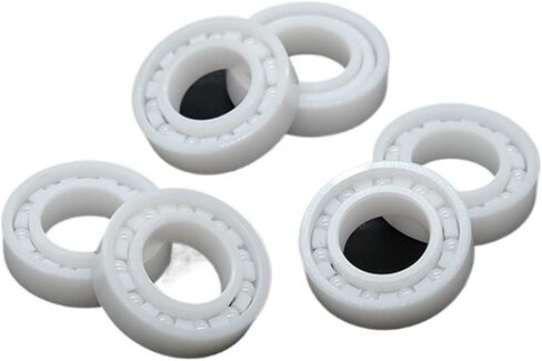 1PCS Ceramic تحمل 6800 6801 6802 6803 6804 6805 6900 6901 6902 6903 6000 6001 6002 ABEC-9 محمل سيراميك كامل للدراجة (6000 CE 10X26X8) in Saudi Arabia