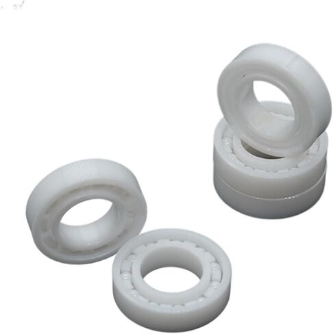 1PCS Ceramic تحمل 6800 6801 6802 6803 6804 6805 6900 6901 6902 6903 6000 6001 6002 ABEC-9 محمل سيراميك كامل للدراجة (6000 CE 10X26X8) in Saudi Arabia