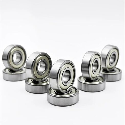 2/10pcs 6202 2RS ZZ 15 * 35 * 11mm 2z DDU 6202zz القطر الداخلي 15 مم من محامل كروم الأخدود العميقة (6202 2RS العادية ، 10pcs) in Kuwait