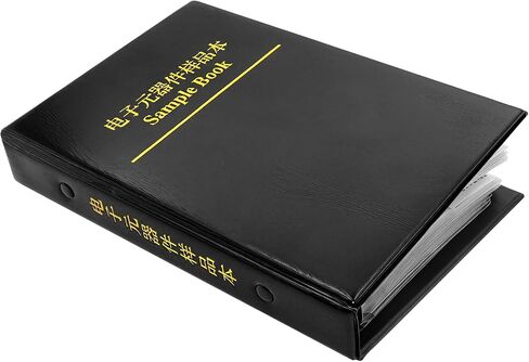 Metal Film Resistor Kit 0805 SMD, 170 Values x 50 Pcs Each = 8500 Pcs Total, 1% Tolerance Surface Mount Components, Electronic Component Assortment with Storage Book in Saudi Arabia