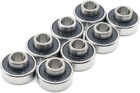 Skateboard Bearing 608RS 8x22x7mm Abec9 Integrated Spacer Longboard Bearing 608 Dance Board Double Rocker Board Bearings 5PCS in Saudi Arabia