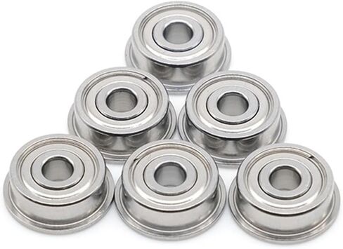 XF623 ZZ Flange Bushing Ball Bearings Accessories Parts F623ZZ 3x10x4 Mm Pulley LF1030ZZ Bearing Guide Wheel 2Pcs in Saudi Arabia