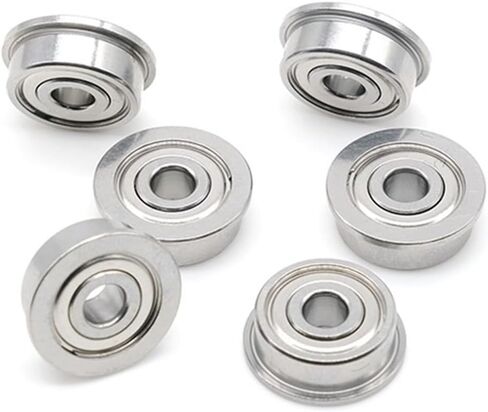 XF623 ZZ Flange Bushing Ball Bearings Accessories Parts F623ZZ 3x10x4 Mm Pulley LF1030ZZ Bearing Guide Wheel 2Pcs in Saudi Arabia