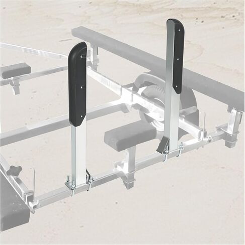ECOTRIC 30" Pontoon Boat Trailer Loading Guide, Fits 2" Trailer Frames Zinc-Plated Heavy-Duty Pontoon Trailer Guide for Ski Boat, Fishing Boat or Sailboat Trailer (2 Pcs) in Saudi Arabia