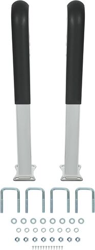 ECOTRIC 30" Pontoon Boat Trailer Loading Guide, Fits 2" Trailer Frames Zinc-Plated Heavy-Duty Pontoon Trailer Guide for Ski Boat, Fishing Boat or Sailboat Trailer (2 Pcs) in Saudi Arabia
