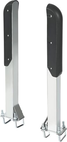 ECOTRIC 30" Pontoon Boat Trailer Loading Guide, Fits 2" Trailer Frames Zinc-Plated Heavy-Duty Pontoon Trailer Guide for Ski Boat, Fishing Boat or Sailboat Trailer (2 Pcs) in Saudi Arabia