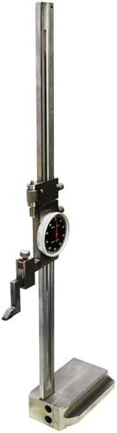 12'' BLACK DIAL Shockproof Dial Height Gage Gauge Stainless .001 Grad in Saudi Arabia