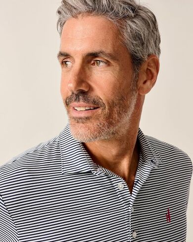 Johnnie -O Performance Mesh Polo - Dru Stripe in Saudi Arabia