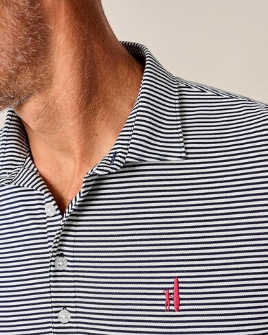 Johnnie -O Performance Mesh Polo - Dru Stripe in Saudi Arabia