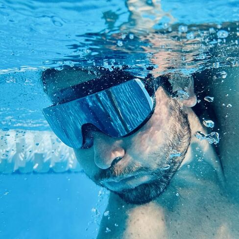 æra Frameless Ultralight ™-Sweatports Swim Goggle مع Nanotech Anti-Fog | حماية الأشعة فوق البنفسجية | Jet Ski ، Sup ، Surf in Saudi Arabia
