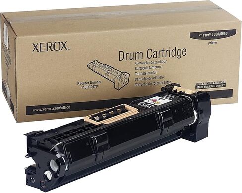خرطوشة الطبول الأصلية Xerox لـ Phaser 5500/5550 ، 113R00670 ، Black in Saudi Arabia