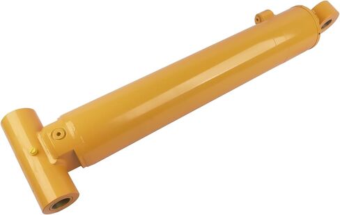 Hydraulic Stabilizer Cylinder Left or Right Hand Yellow Replacement for Case Backhoe Loader(s) Construction & Industrial(s) 580K G110510, G110511 G110673 21-3" Rod 2" in Kuwait
