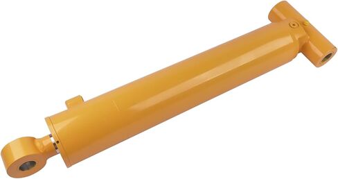 Hydraulic Stabilizer Cylinder Left or Right Hand Yellow Replacement for Case Backhoe Loader(s) Construction & Industrial(s) 580K G110510, G110511 G110673 21-3" Rod 2" in Kuwait