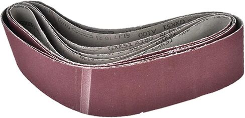 Sanding Belt Abrasive Aluminum Oxide Grit 60/80/100/120/150/180 for Woodworking Furniture Metal Hardware 6pcs 915x100mm in Saudi Arabia