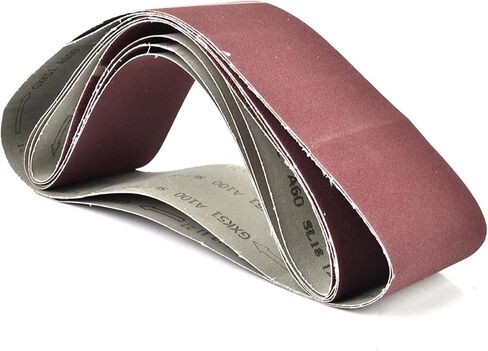 Sanding Belt Abrasive Aluminum Oxide Grit 60/80/100/120/150/180 for Woodworking Furniture Metal Hardware 6pcs 915x100mm in Saudi Arabia