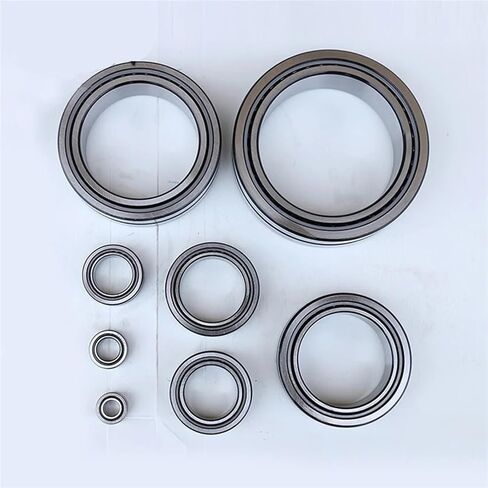 2PCS Solid Collar Needle Roller Bearings with Inner Ring Bearing NKI22/16 in Saudi Arabia