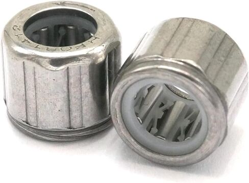 10pcs Octagonal HF081412 8x14x12mm One Way Needle Roller Steel Bearing in Saudi Arabia