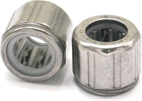 10pcs Octagonal HF081412 8x14x12mm One Way Needle Roller Steel Bearing in Saudi Arabia