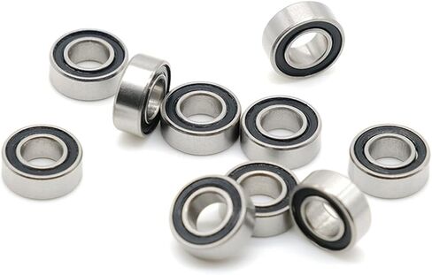 10pcs smr84rs 4x8x3 mm smr85rs smr95rs محامل كرة مصغرة من الفولاذ المقاوم للصدأ abec-7 (smr85rs 5x8x2.5) in Kuwait