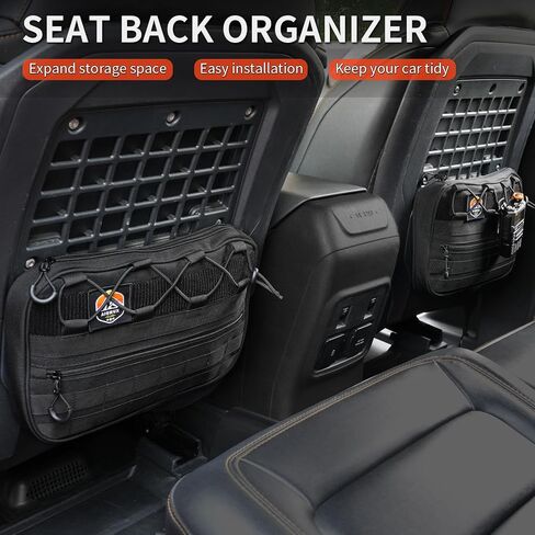 Seat Storage Bags, Storage Pockets, Interior Storage, Accessories. for Ford Bronco 2021-2025 2/4 Door in Kuwait