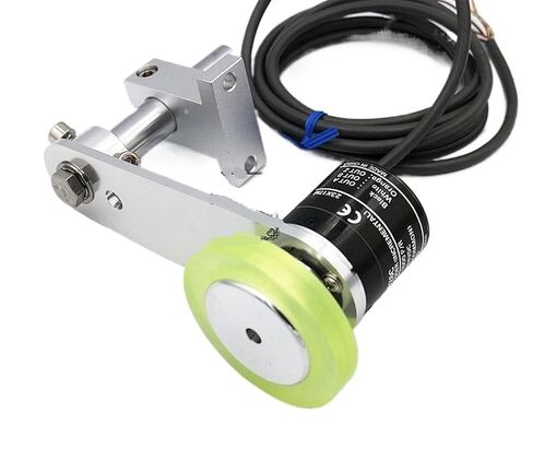 1PCS Rotary Encoder Meter Wheel mounting Bracket E6B2-CWZ6C E6B2-CWZ5B E6B2-CWZ1X 1000P 360P 600P 500P 100P 200P 1024P 2000P 2500P(E6B2-CWZ6C,300MM Circumference,500P) in Kuwait