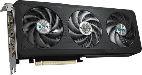 GIGABYTE GeForce RTX 4060 Eagle OC 8G Graphics Card, 3X WINDFORCE Fans, 8GB 128-bit GDDR6, GV-N4060EAGLE OC-8GD Video Card in Kuwait
