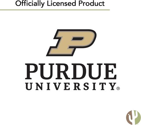 Desert Cactus Purdue University Car Accessories PU Boilermakers Absorbent Sandstone Cup Coasters Licensed Product Set of 2 (Design A) in Kuwait