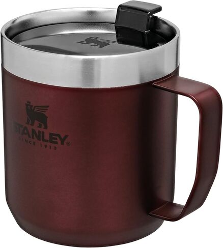 Stanley Classic Legendary Vacuum Insulated Tumbler-Stainless Steel Camp Mug, 1 Count (Pack of 1), Hammertone Green,354 milliliters in Saudi Arabia
