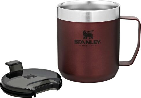 Stanley Classic Legendary Vacuum Insulated Tumbler-Stainless Steel Camp Mug, 1 Count (Pack of 1), Hammertone Green,354 milliliters in Saudi Arabia