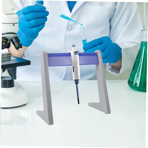 Shaped Plastic Pipette Rack Space-Saving Experimental Holder for Organized Laboratory Storage Suitable for Biomedical and Chemical Research Multi-Pipette Stand in Saudi Arabia